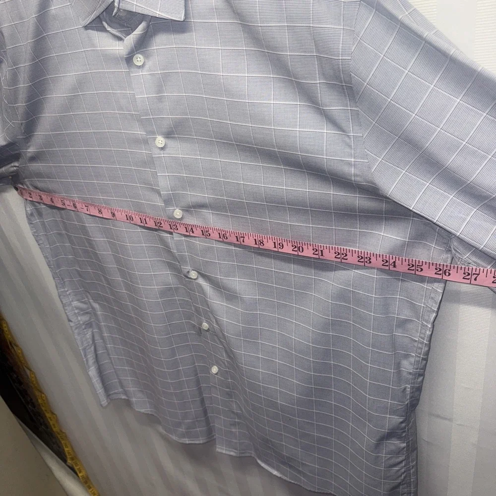 $85 Michael‎ Kors Men's Regular-Fit Check Dress Shirt 2xL